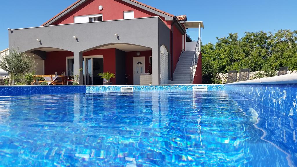 Ferienwohnung House With Swimming Pool Blue Diamond Povljana Exterior foto